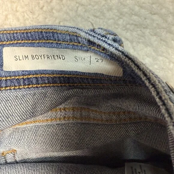 Anthropologie Pilcro and the Letterpress Slim Boyfriend Jeans Size 27 - Picture 4 of 9